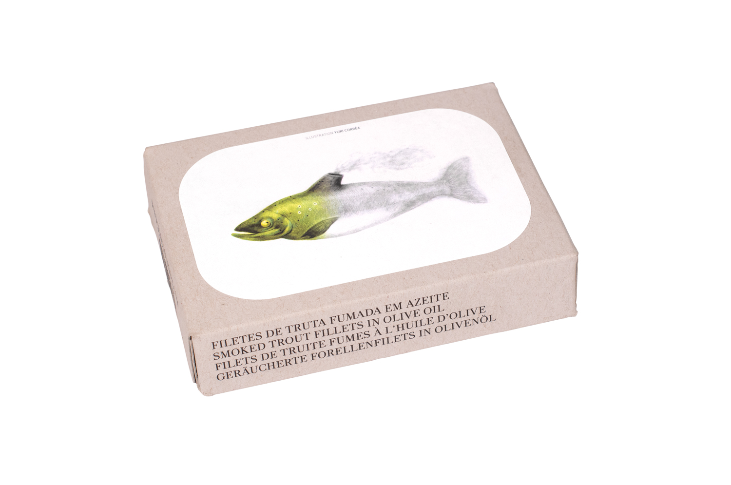 Smoked Trout Fillets in Olive Oil
