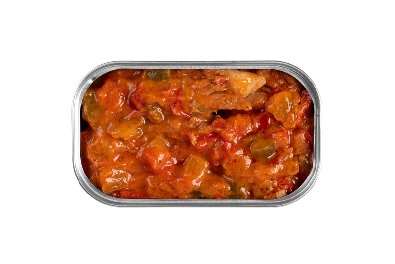 Mackerel Fillets in Moqueca Sauce