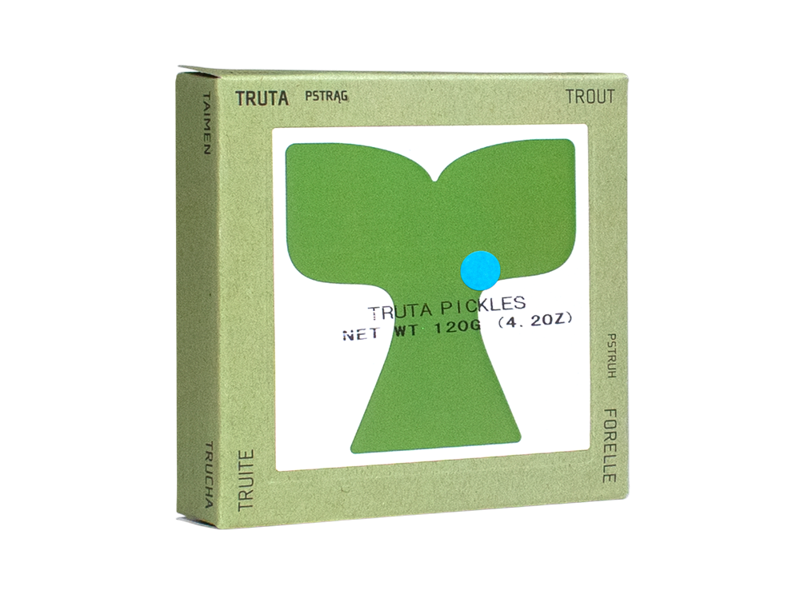 Filetes de Truta Endro e Pickles